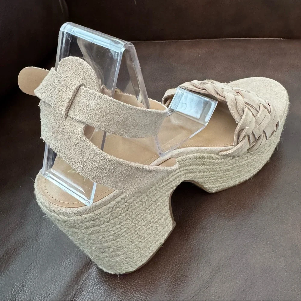 Marc Fisher NEW Odilia Espadrille Platform Sandal Size 11